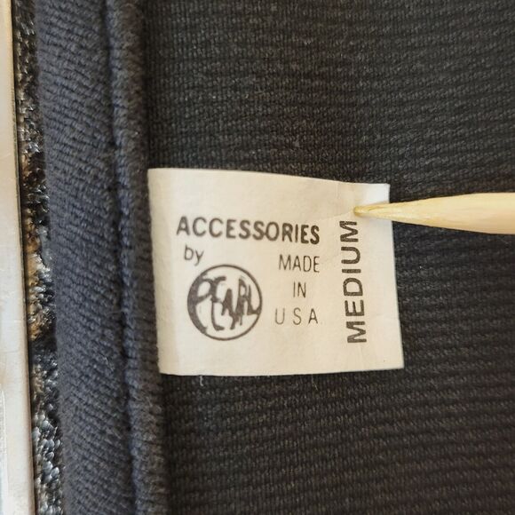 Vintage Accessories By PEARL Made In USA Black Stretch Sz M Women Belt - Picture 4 of 9